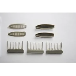 Bismarck 8 m Cutter 2pcs.f.TRU 1/200 - CMK 129-NS014