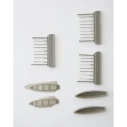 Bismarck 6 m Cutter 2pcs. f.TRU 1/200 - CMK 129-NS015