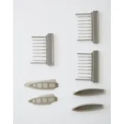 Bismarck 6 m Cutter 2pcs. f.TRU, 1/200 - CMK 129-NS015