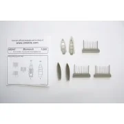 Bismarck 6 m Cutter 2pcs. f.TRU, 1/200 - CMK 129-NS015