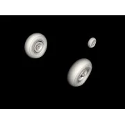 Siebel Si 204/Aero C-3 Wheels - CMK 129-Q48352