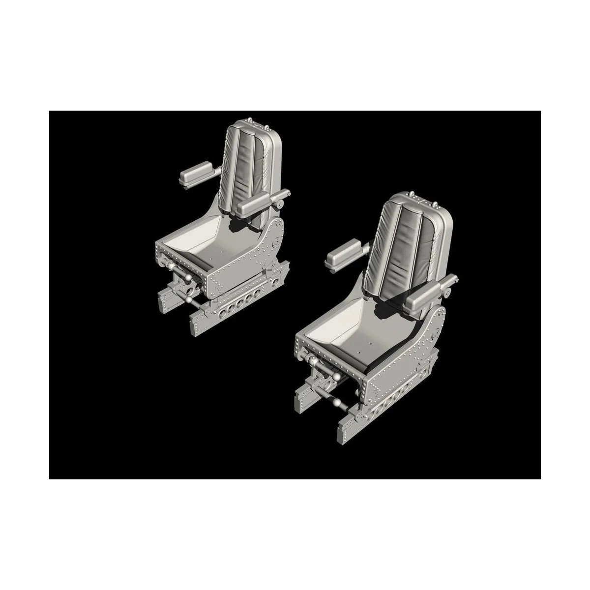 Siebel Si 204/Aero C-3 Pilots' Seats - CMK 129-Q48353