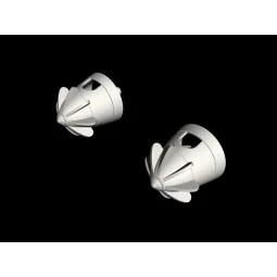 Siebel Si 204/Aero C-3 Prop Spinners, 1/48 - CMK 129-Q48354