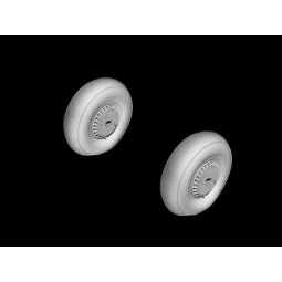 Reggiane Re 2005 Main Wheels - CMK 129-Q48364