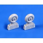 Reggiane Re 2005 Main Wheels - CMK 129-Q48364