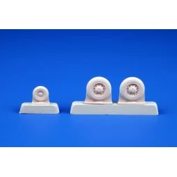 F-104C/G/J Wheels Early type, 1/48 - CMK 129-Q48380