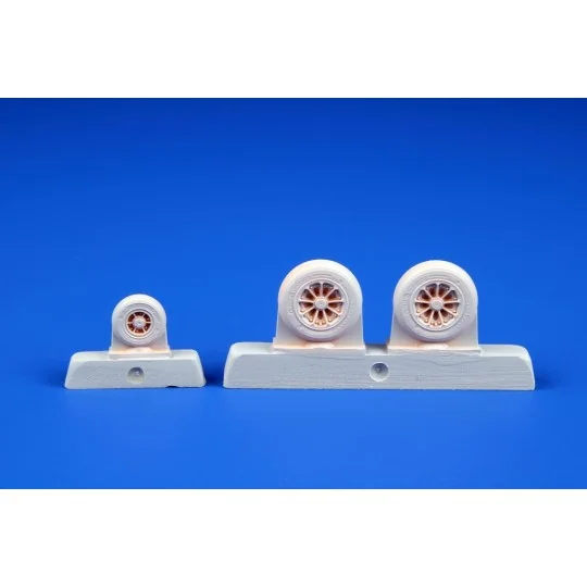 F-104C/G/J Wheels Early type, 1/48 - CMK 129-Q48381