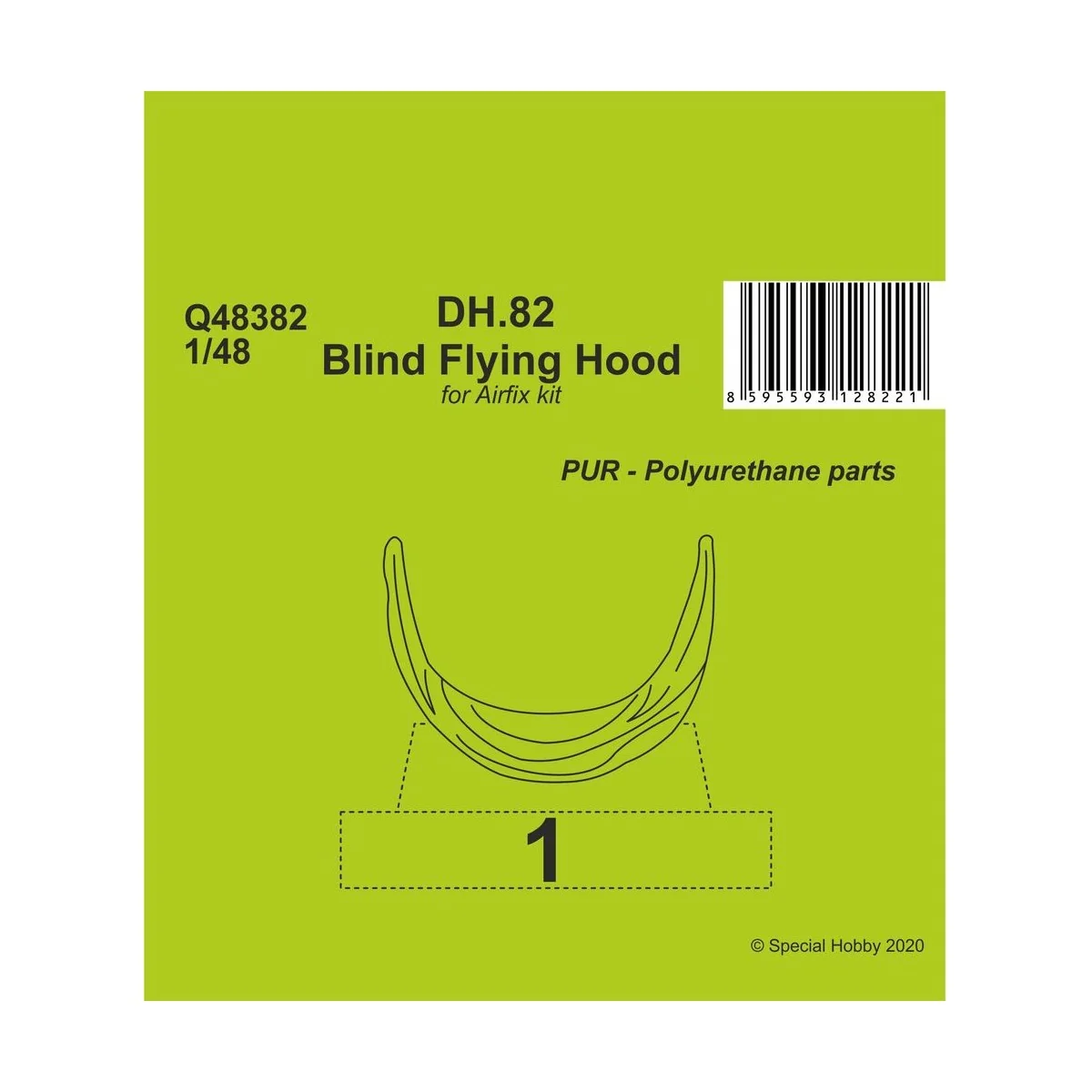 DH.82 Blind Flying Hood - CMK 129-Q48382