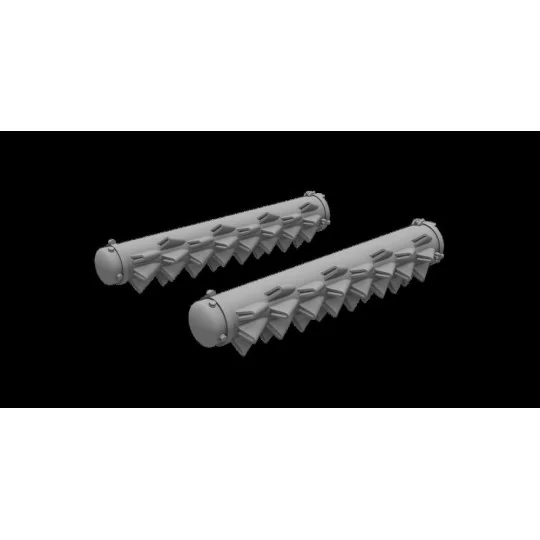 Beaufighter Mk.21 - Hedgehog Flame Damper Exhausts / Aussie Type, 1...