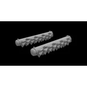 Beaufighter Mk.21 - Hedgehog Flame Damper Exhausts / Aussie Type - ...