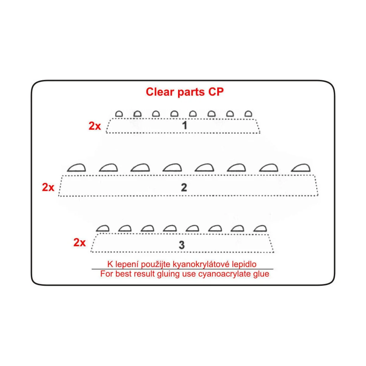 Navigation Lichter rot - CMK 129-011