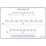 Navigation Lichter blau - CMK 129-013