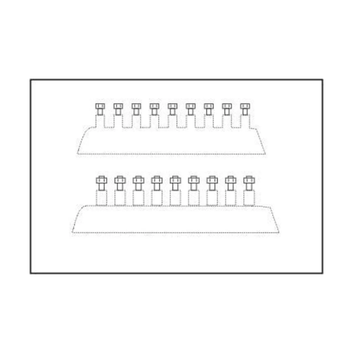 Sechskant- Schrauben 0,8 mm (44 Stk.) - CMK 129-015