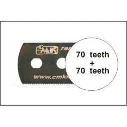 Sägeblatt, beidseitig feine Zähne - CMK 129-H1005