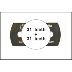 Sägeblatt, beidseitig grobe Zähne - CMK 129-H1007