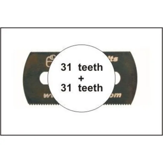 Sägeblatt, beidseitig grobe Zähne - CMK 129-H1007