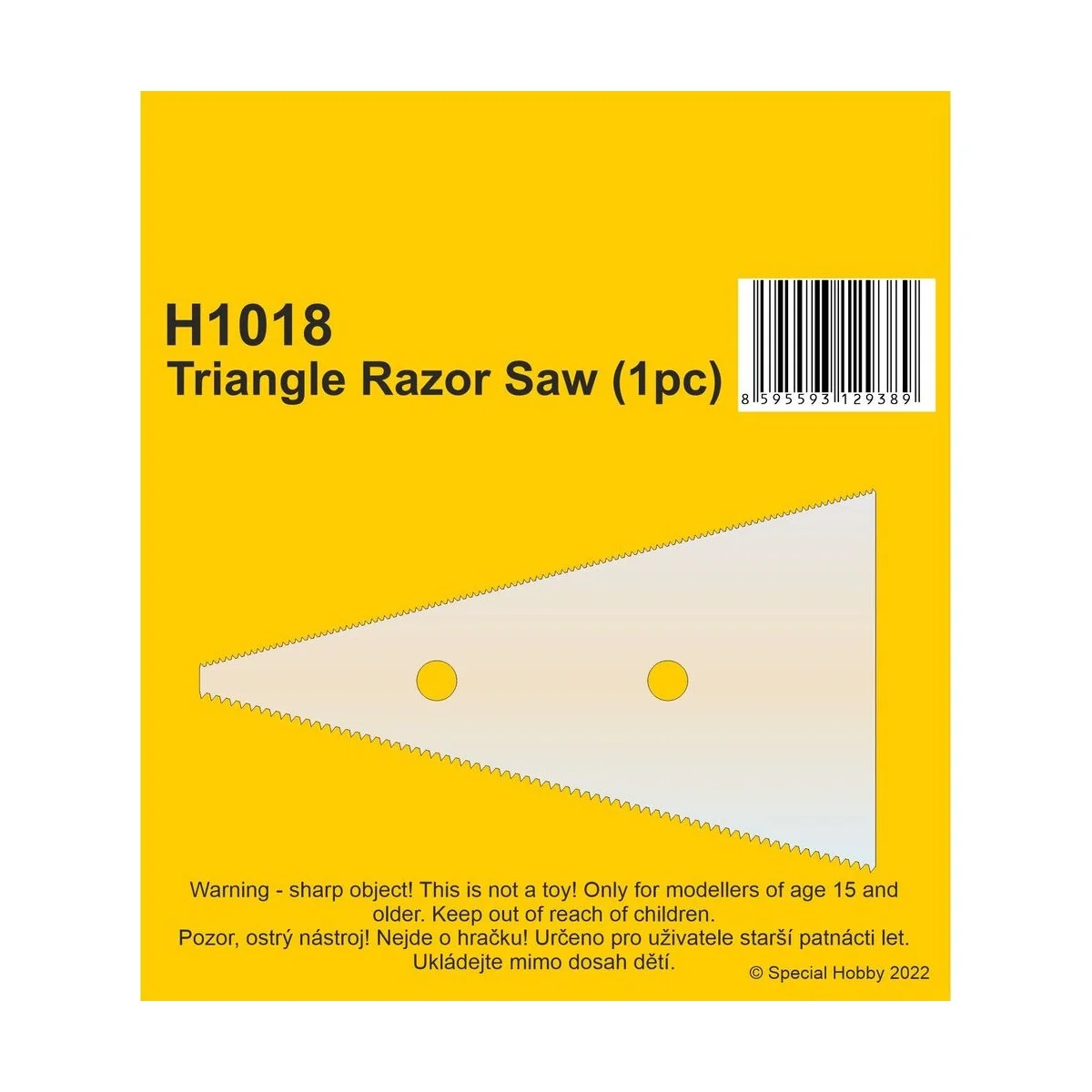 Triangle Razor Saw - CMK 129-H1018