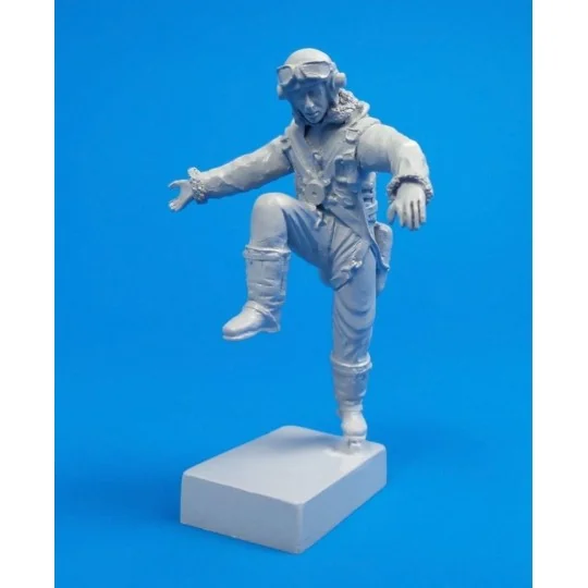 British Tempest Pilot, climbing out of cockpit, for Special Hobby k... British Tempest Pilot, climbing out of cockpit, for Special Hobby k...