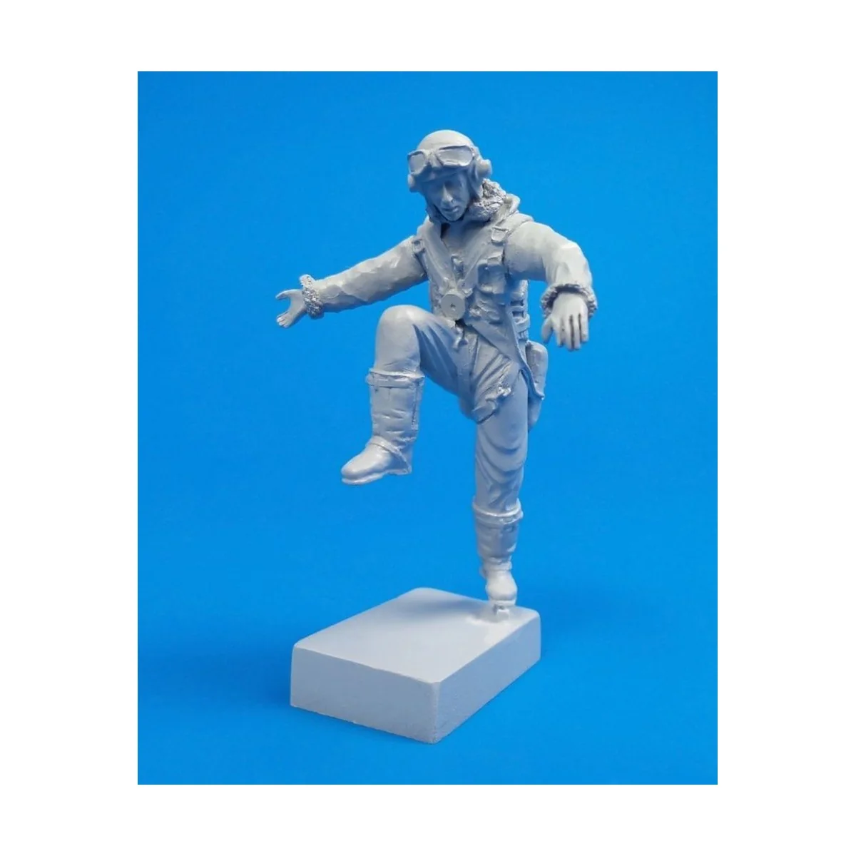 British Tempest Pilot,climbing out of cockpit,for Special Hobby kit...