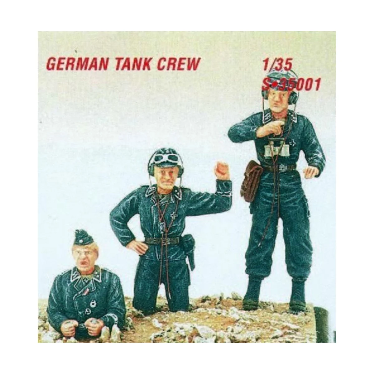 Deutsche Panzer Besatzung - CMK 129-F35001