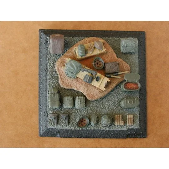 Deutsches Infanterie Zubehör Set 2, 1/35 - CMK 129-F35009