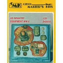 US Infantry Equipment WWII, 1/35 - CMK 129-F35010