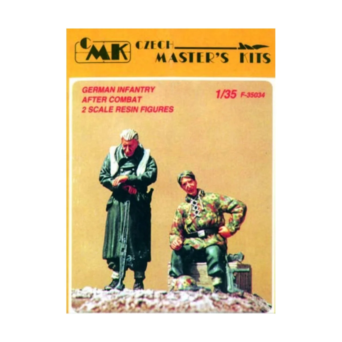 German Infantry after Combat 2 St. - CMK 129-F35034