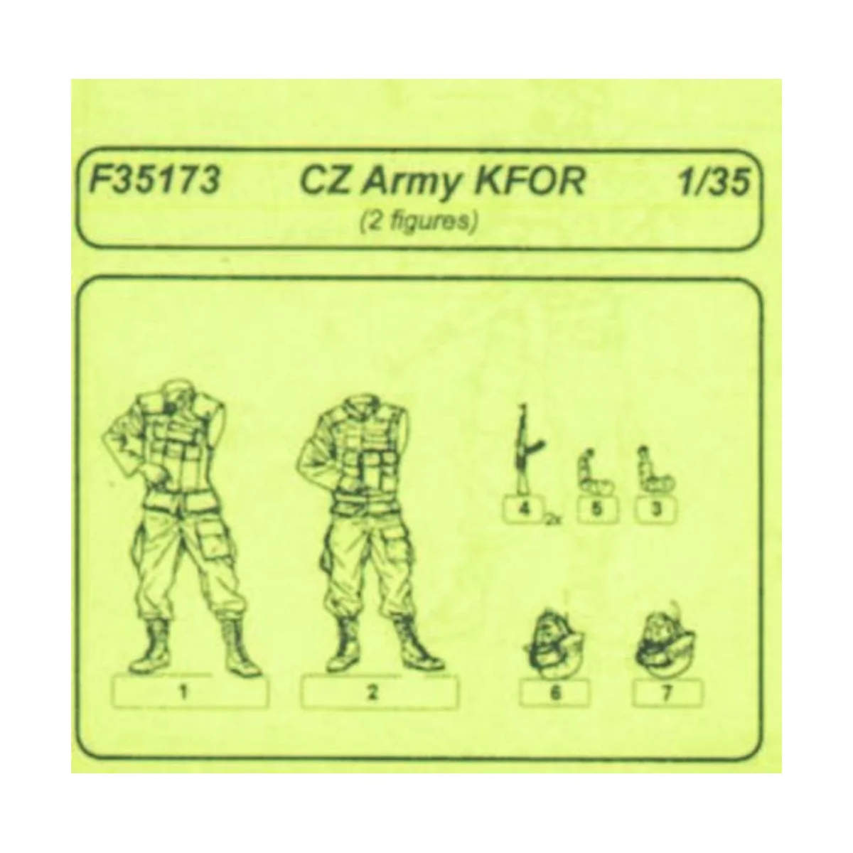 CZ Army KFOR, 1/35 - CMK 129-F35173