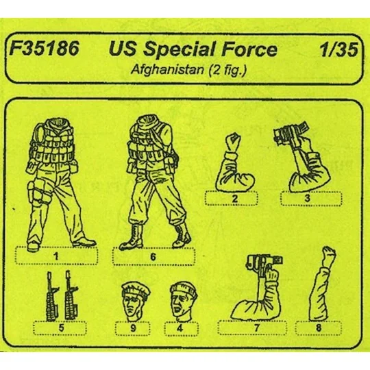US Special Forces Afganistan - CMK 129-F35186