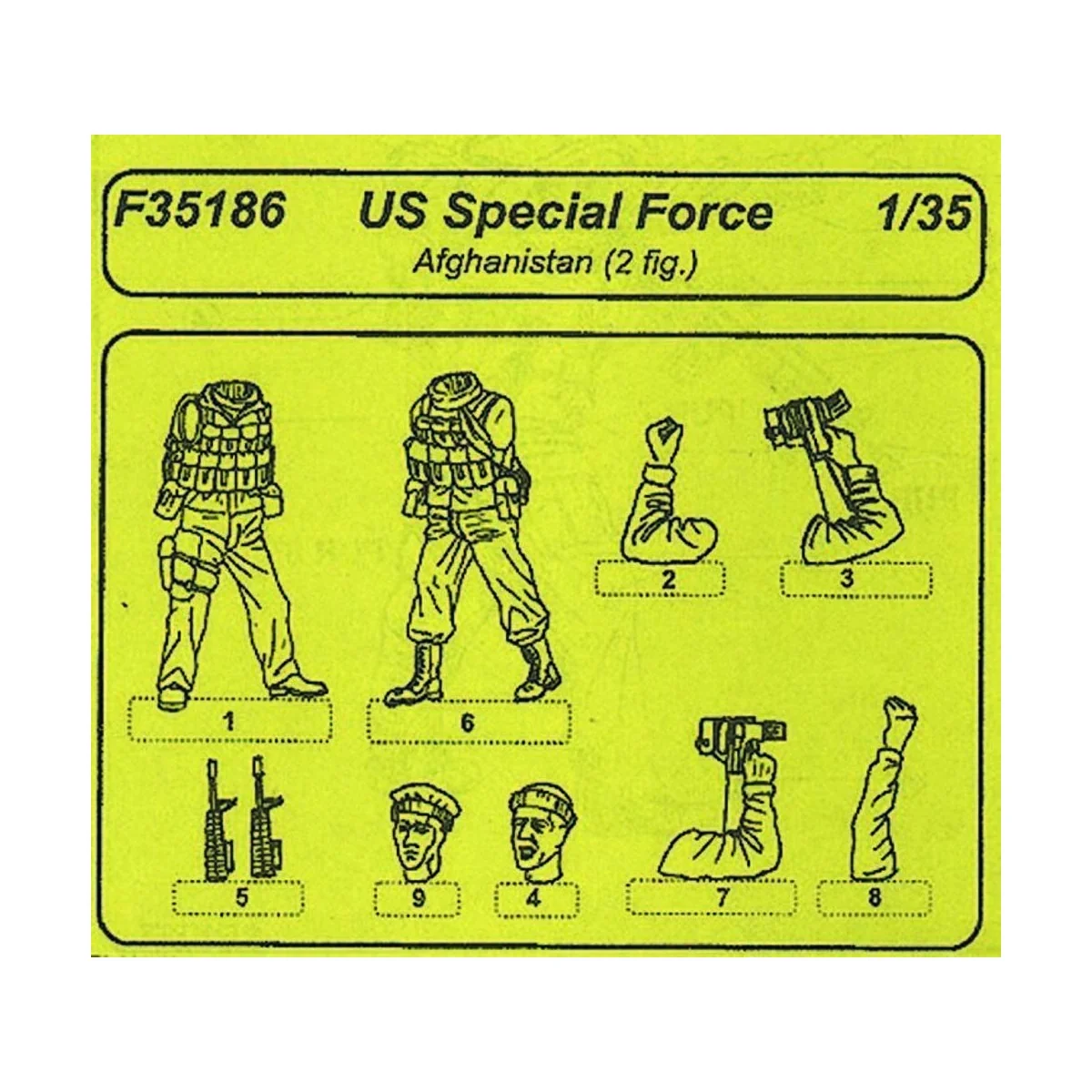 US Special Forces Afganistan - CMK 129-F35186