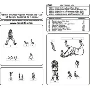 Mounted Afghan Warrior + US Special Warrior, 1/35 - CMK 129-F35192