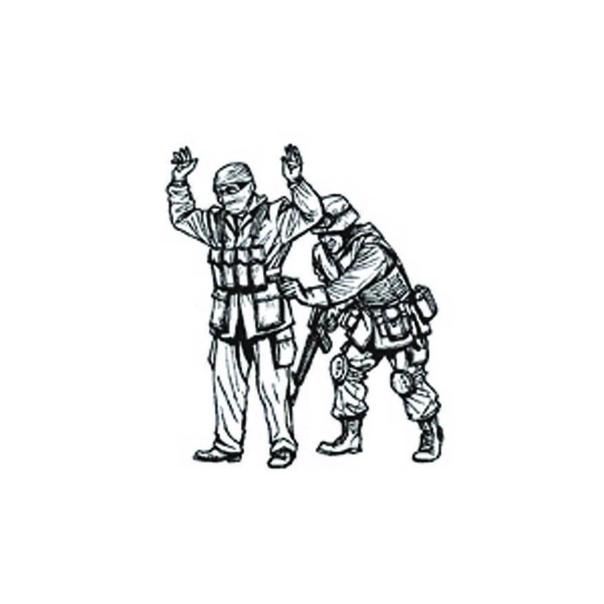 Iraq Warrior + MP Soldier, 1/35 - CMK 129-F35199