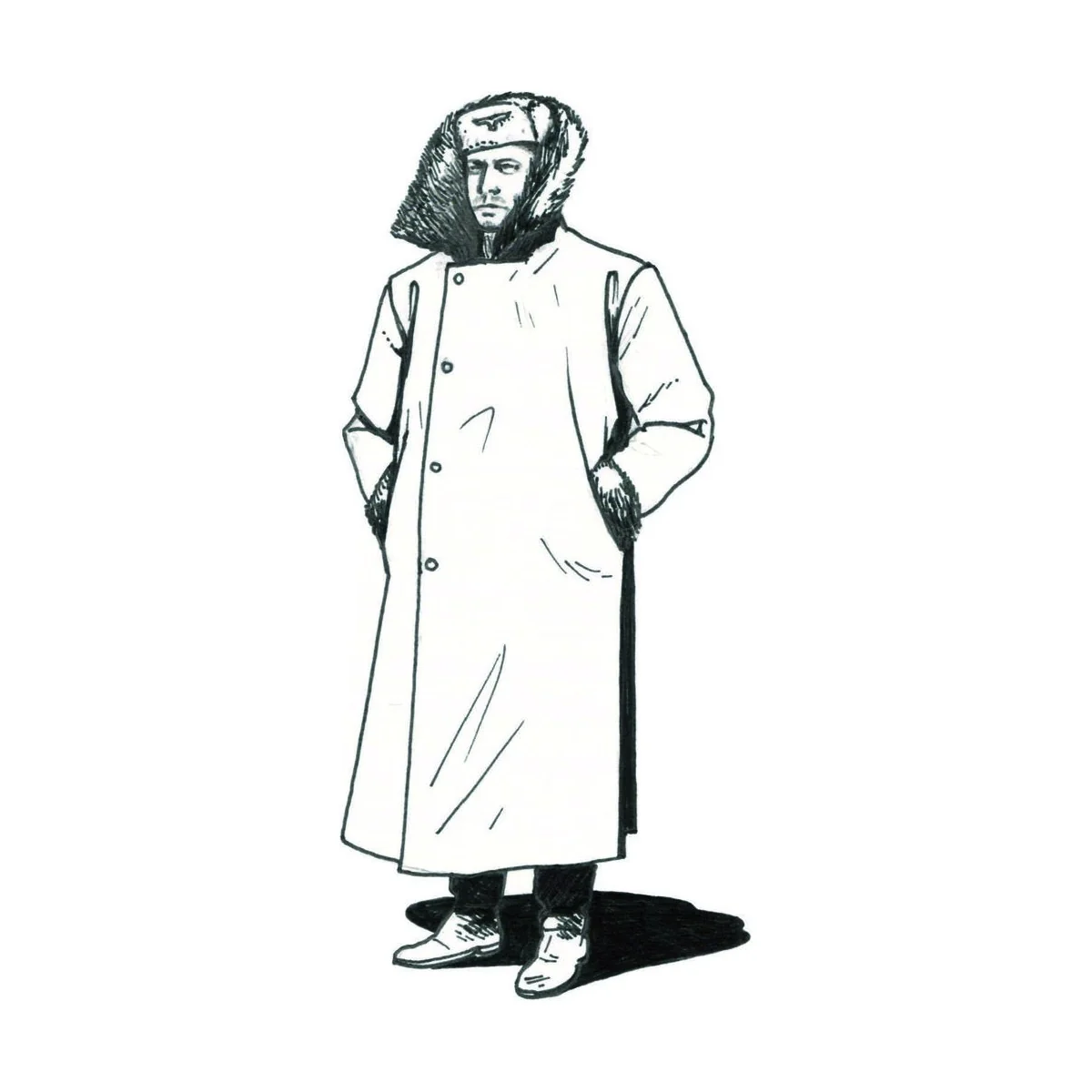 Wehrmacht soldiers, Kharkov 1943 (1 fig) - CMK 129-F35237