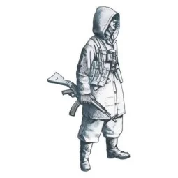 German SS soldier (Hungary 1945) - CMK 129-F35241