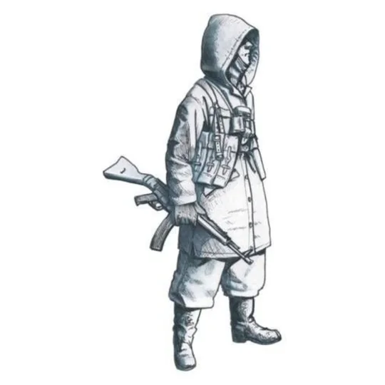 German SS soldier (Hungary 1945), 1/35 - CMK 129-F35241