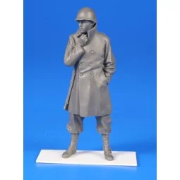 US WWII Soldier w/winter coat a.an M1rie rifle-Belgium 1944, 1/35 -...