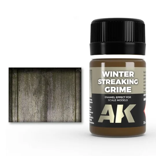 STREAKING GRIME FOR WINTER VEHICLES - AK Interactive AK014