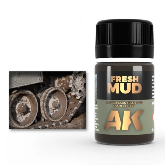 FRESH MUD EFFECTS - AK Interactive AK016 FRESH MUD EFFECTS - AK Interactive AK016