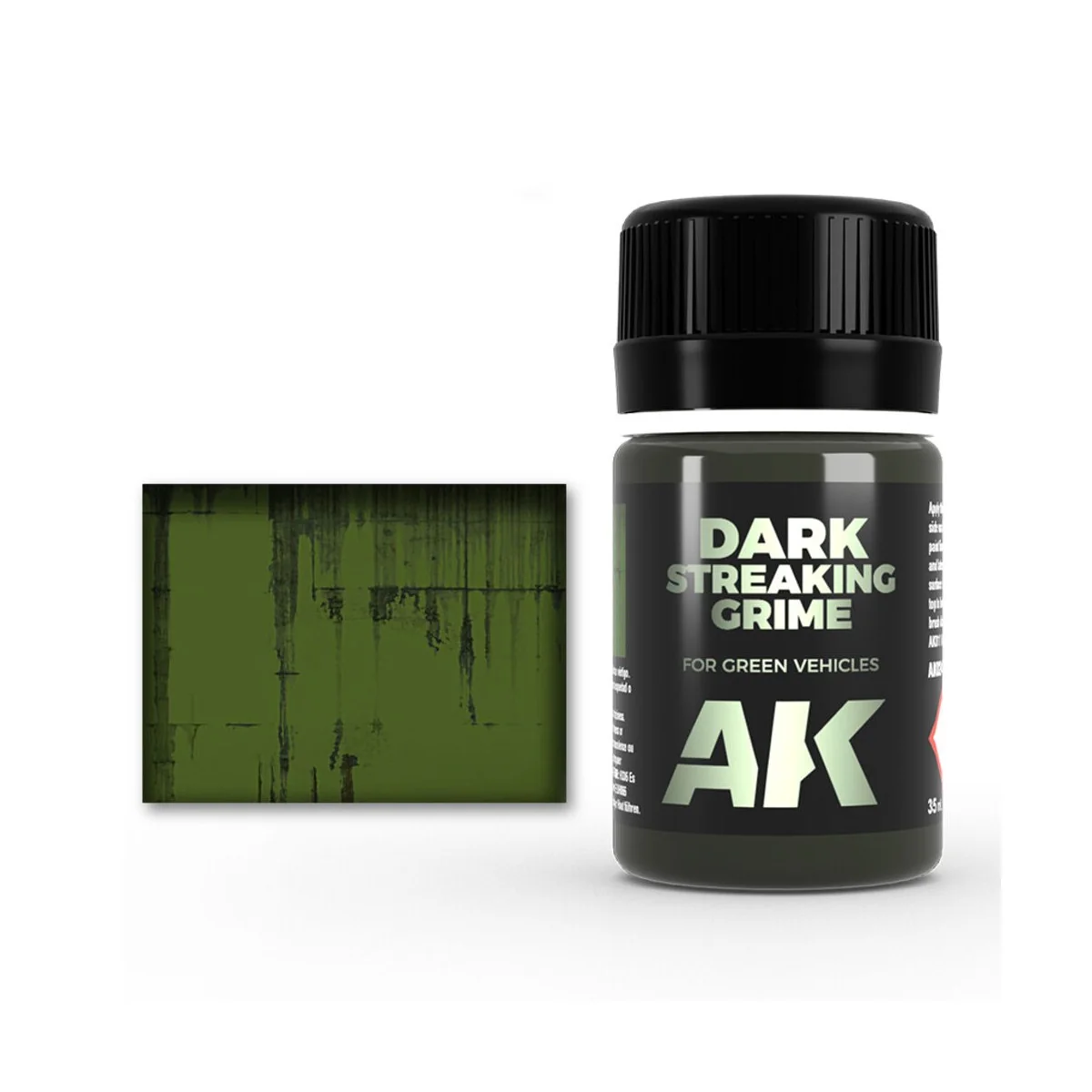 STREAKING GRIME FOR DARK VEHICLES - AK Interactive AK024 STREAKING GRIME FOR DARK VEHICLES - AK Interactive AK024