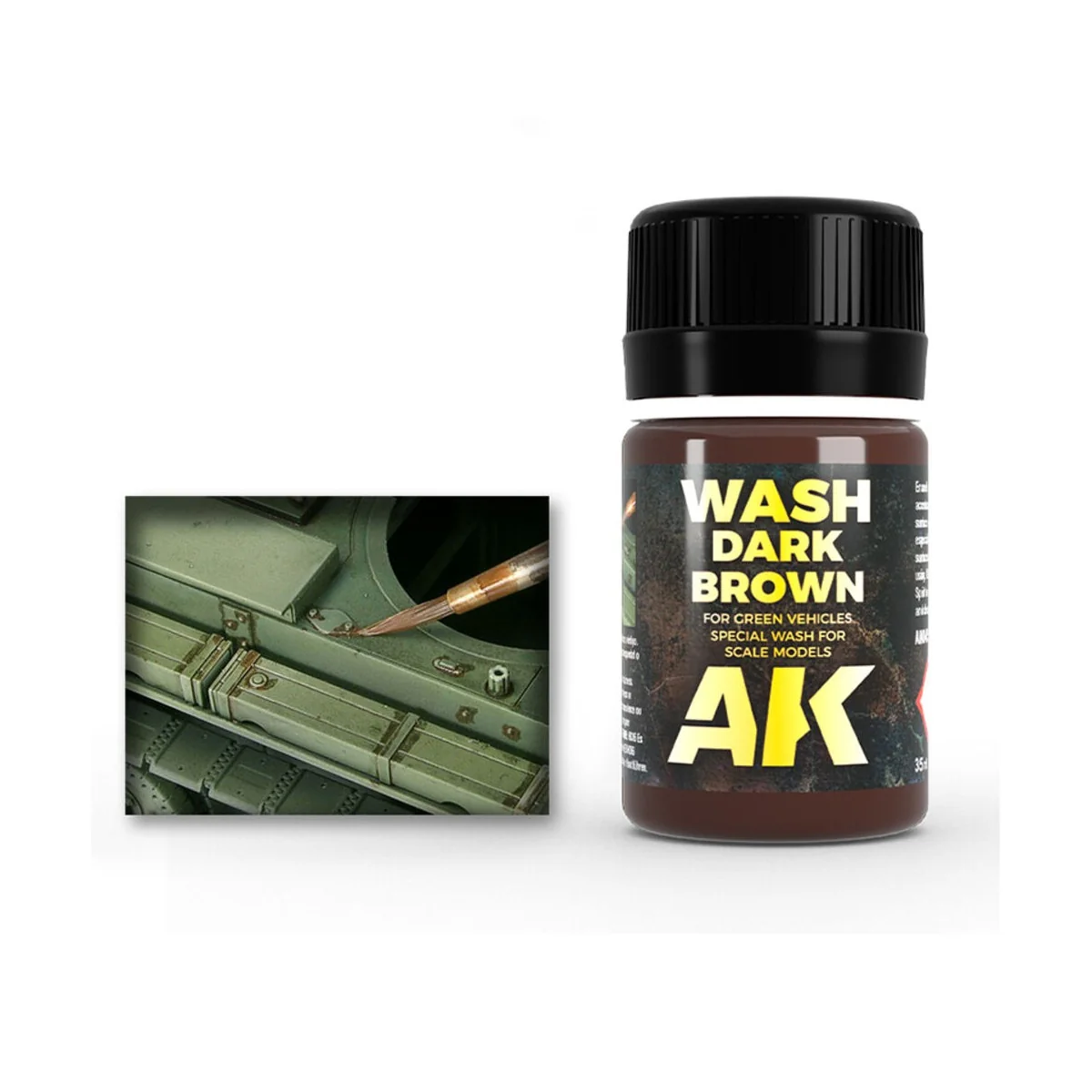 WASH FOR GREEN VEHICLES - AK Interactive AK045 WASH FOR GREEN VEHICLES - AK Interactive AK045