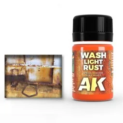 LIGHT RUST WASH - AK Interactive AK046