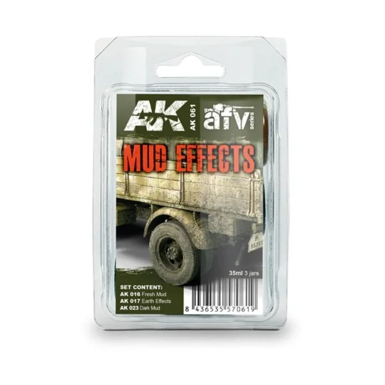 MUD SET - AK Interactive AK061 MUD SET - AK Interactive AK061