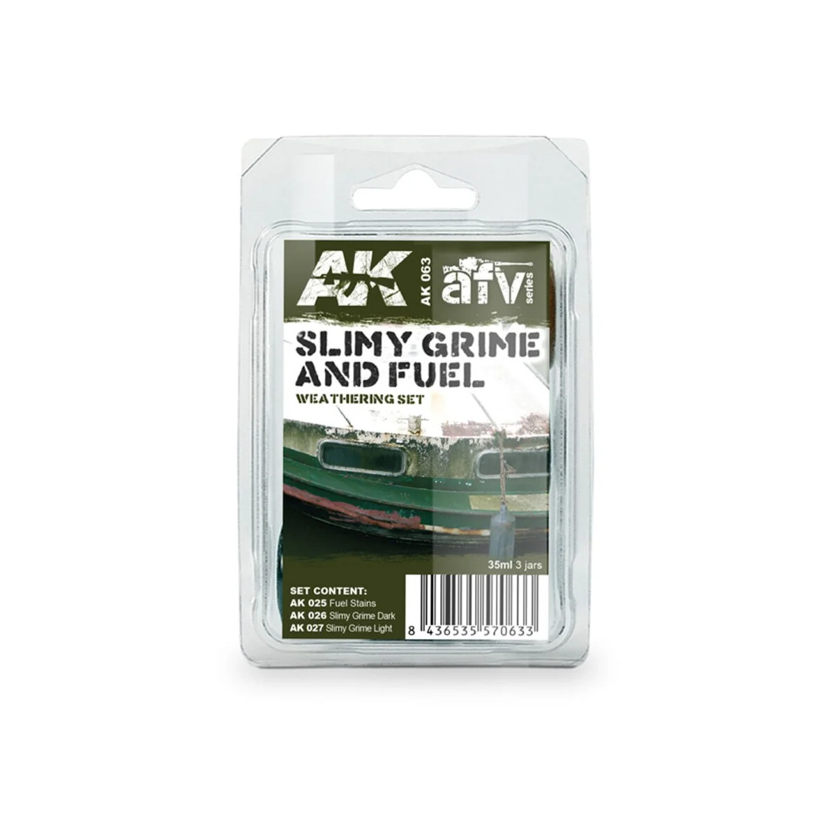 SLIMY GRIME AND FUEL SET - AK Interactive AK063