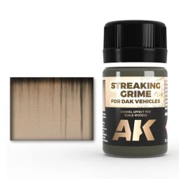 STREAKING GRIME FOR AFRIKA KORPS VEHICLES - AK Interactive AK067