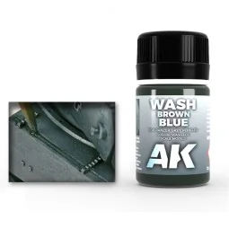 WASH FOR PANZER GREY VEHICLES - AK Interactive AK070