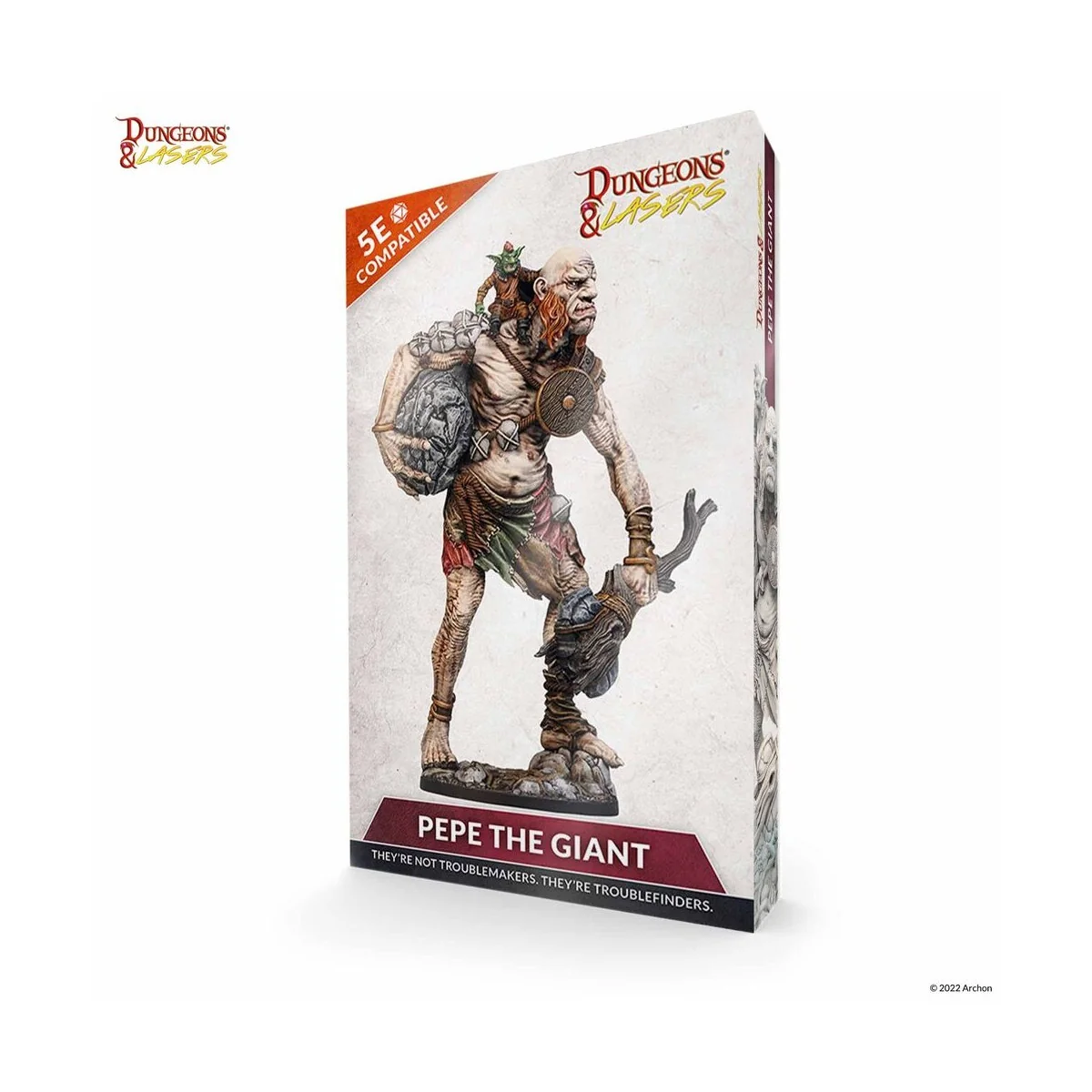 Dungeons & Lasers Miniatures: PEPE THE GIANT - Archon Studio DNL0039