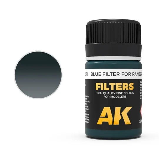 FILTER FOR PANZER GREY VEHICLES - AK Interactive AK071 FILTER FOR PANZER GREY VEHICLES - AK Interactive AK071