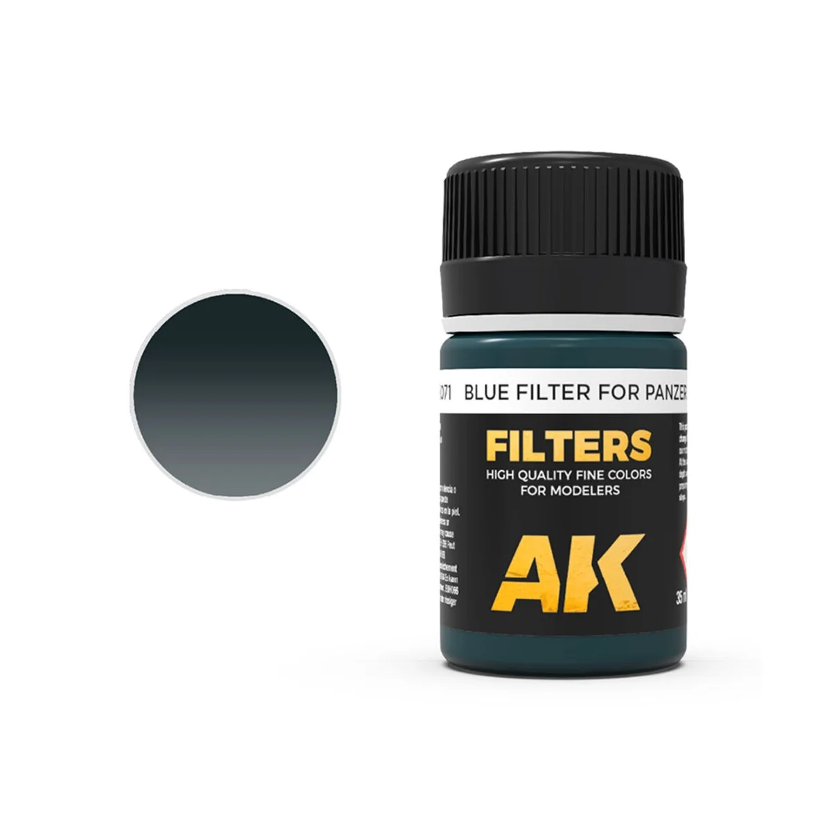 FILTER FOR PANZER GREY VEHICLES - AK Interactive AK071 FILTER FOR PANZER GREY VEHICLES - AK Interactive AK071