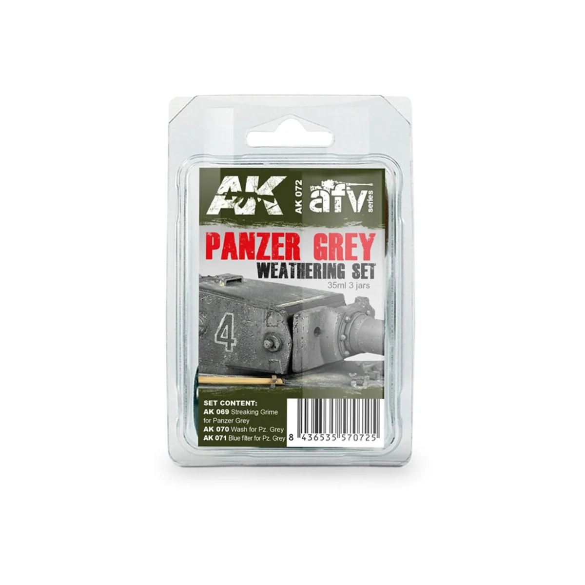 EARLY PANZERS WEATHERING SET - AK Interactive AK072