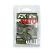 NATO WEATHERING SET - AK Interactive AK073